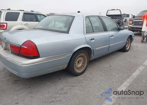 2001 Mercury Grand Marquis Ls from USA, damaged, VIN 2MEFM75WX1X651688